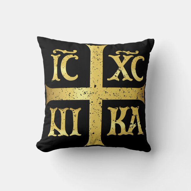 IC XC NIKA JEZUS CHRISTUS VEROVERT KUSSEN (Voorkant)