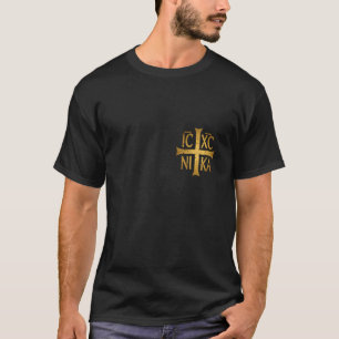 IC XC Nika Kruis Christogram Orthodoxe Christelijk T-shirt