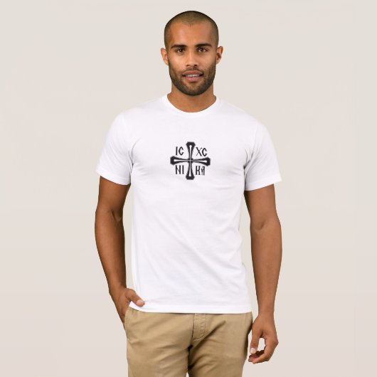 IC XC NIKA kruis T-shirt (Voorkant volledig)