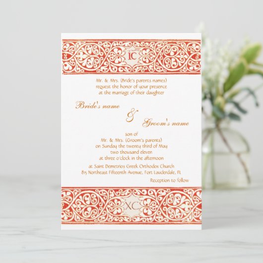 IC XC Rood Kaart (Staand voorkant)