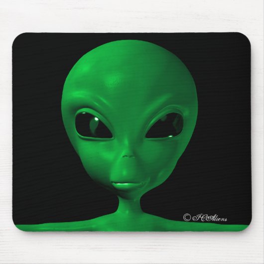 ICAliens Cute Alien 14 Muismat (Voorkant)