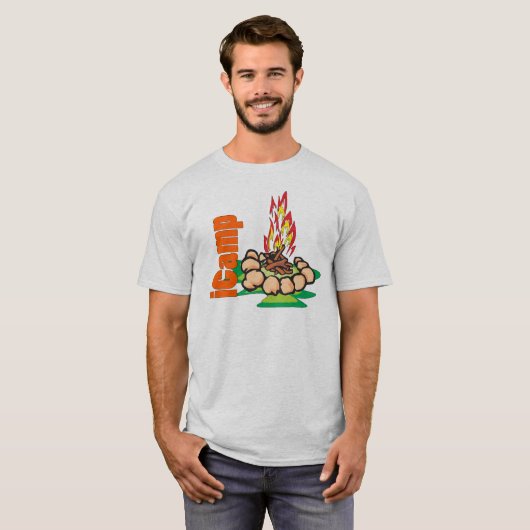 iCamp Camping Shirt (Voorkant volledig)