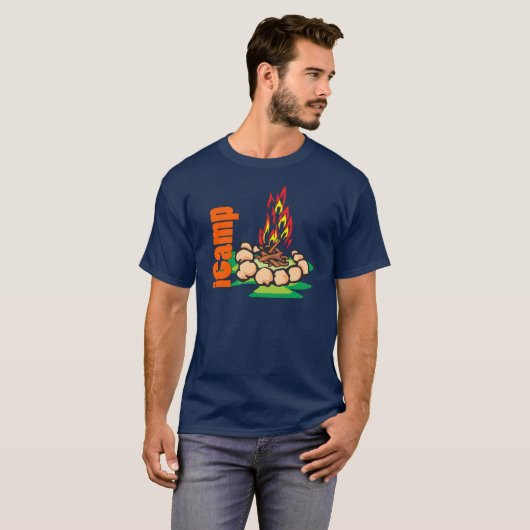 iCamp Camping Shirt (Voorkant volledig)