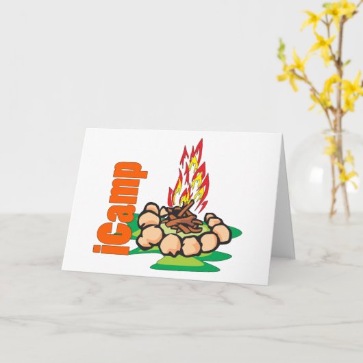 iCamp Camping-Shirt Kaart (Gele Bloem)