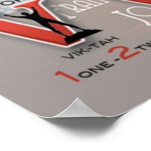 ICAO-spellingalfabet Poster (Hoek)