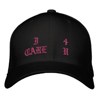 Icare360 'I Care 4 U' Cap Geborduurde Pet