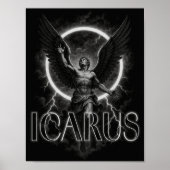 ICARUS aesthetic designer poster (Voorkant)