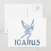 Icarus Briefkaart (Voorkant / Achterkant)
