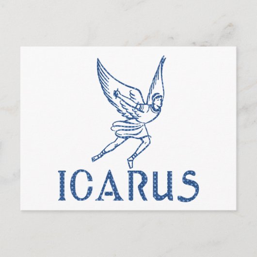 Icarus Briefkaart (Voorkant)