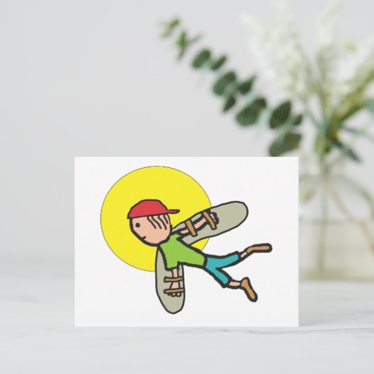 Icarus Briefkaart (Staand voorkant)