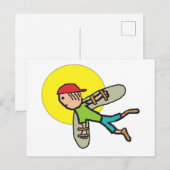 Icarus Briefkaart (Voorkant / Achterkant)