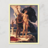 Icarus en Daedalus door Frederick Leighton Briefkaart (Voorkant)