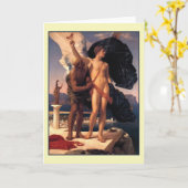 Icarus en Daedalus door Frederick Leighton Kaart (Gele Bloem)
