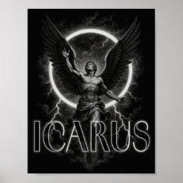 ICARUS esthetisch ontwerp poster