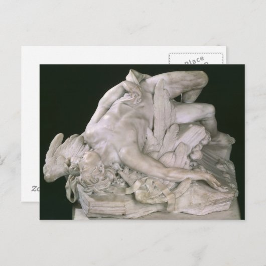 Icarus Falling, 1743 Briefkaart (Voorkant / Achterkant)