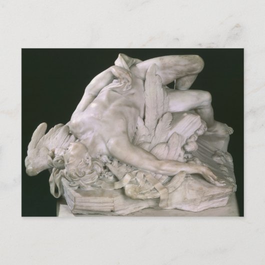 Icarus Falling, 1743 Briefkaart (Voorkant)