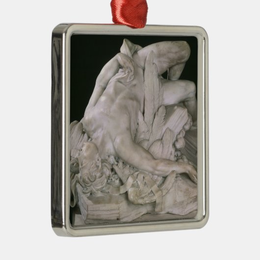 Icarus Falling, 1743 Metalen Ornament (Rechts)