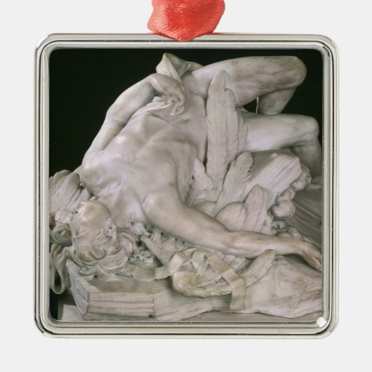 Icarus Falling, 1743 Metalen Ornament (Voorkant)