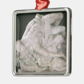 Icarus Falling, 1743 Metalen Ornament (Links)