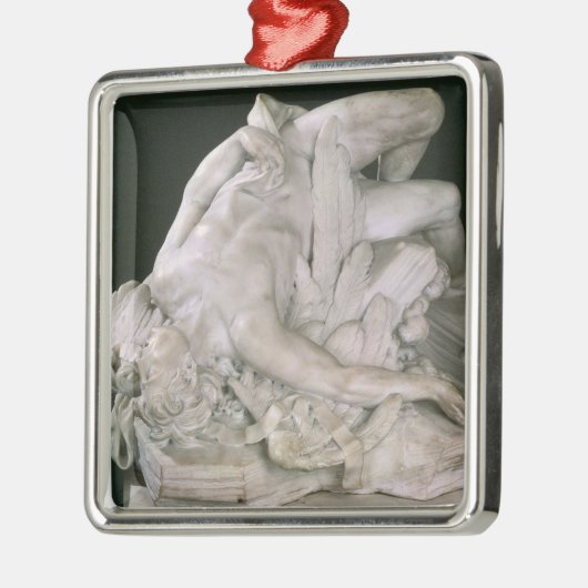 Icarus Falling, 1743 Metalen Ornament (Links)