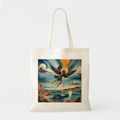 Icarus Falling Tote Bag (Voorkant)