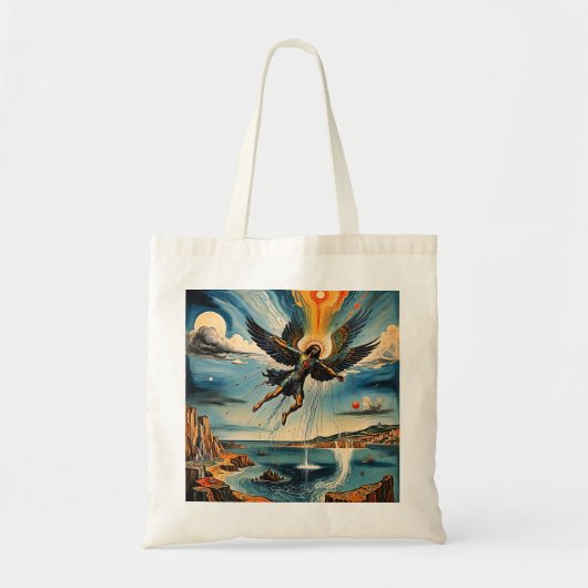 Icarus Falling Tote Bag (Voorkant)