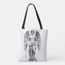 Icarus Greek Myth Line Art Tote Bag