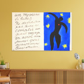 Icarus is already the same in Dutch, so: Icarus Canvas Afdruk (Insitu (Woonkamer))