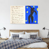Icarus is already the same in Dutch, so: Icarus Canvas Afdruk (Insitu (Slaapkamer))