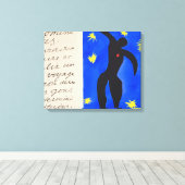 Icarus is already the same in Dutch, so: Icarus Canvas Afdruk (Insitu (Houten vloer))