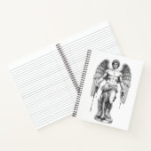 Icarus Minimalist Line Art Notebook - Greek Mythol Notitieboek (Binnen)