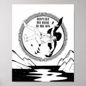 ICARUS MOUNTAIN SUIT 1000 lager Poster (Voorkant)