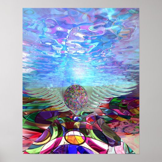 Icarus Rijzend Poster (Voorkant)