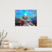 Icarus Rijzend Poster (Keuken)