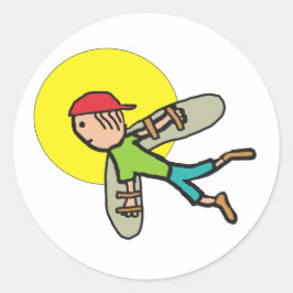Icarus Ronde Sticker