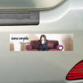 Icarus - Wolfie-Bumpersticker Bumpersticker (Op auto)