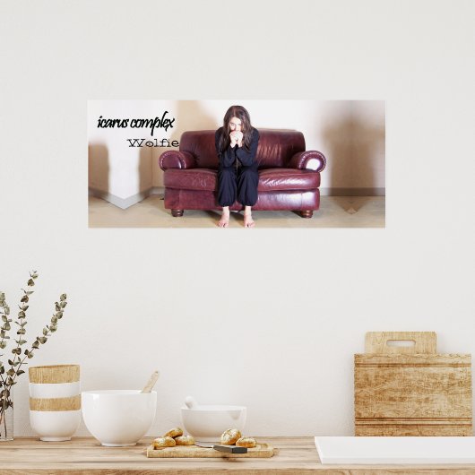Icarus - Wolfie-Poster Poster (Keuken)