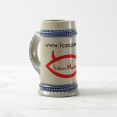 Icarusmuskie stein bierpul (Voorkant links)