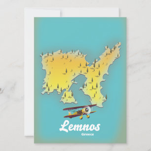 Icasia Griekenland reisposter.