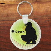 iCatch Fastpitch Softball Sleutelhanger (Voorkant)