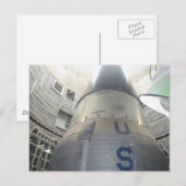 ICBM Nuclear Briefkaart (Voorkant / Achterkant)