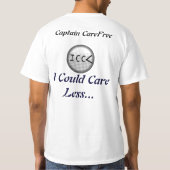 iccl, hoe voel je je? t-shirt (Achterkant)