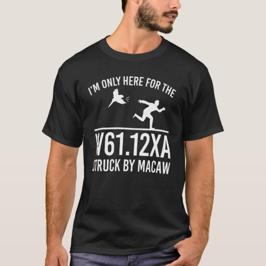 ICD 10 Code Parrot Medical Biller Doctor Assistant T-shirt (Voorkant)