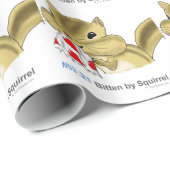 ICD-10: W53.21 Bitten met eekhoorn Cadeaupapier (Rol Hoek)