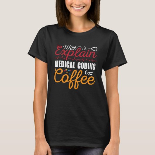 ICD-code voor medische codeerapparaten T-shirt (Voorkant)