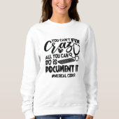 ICD Coding Medical Coder You Can't Fix Crazy Gift Trui (Voorkant)