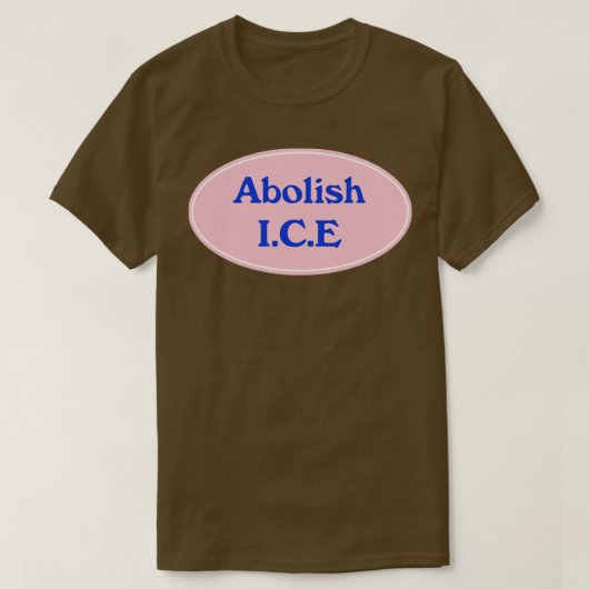Ice1 afschaffen t-shirt (Design voorkant)