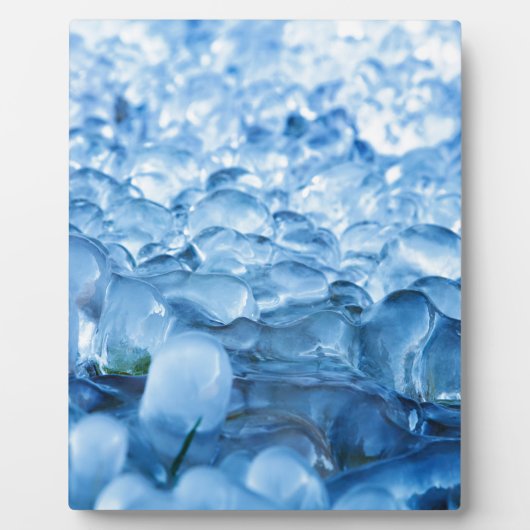Ice Abstract Fotoplaat (Voorkant)