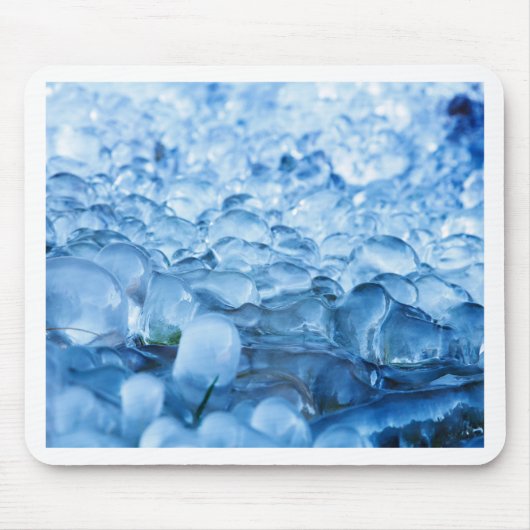 Ice Abstract Muismat (Voorkant)
