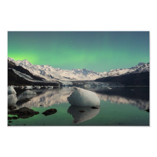 Ice Age Aurora Foto Afdruk (Voorkant)